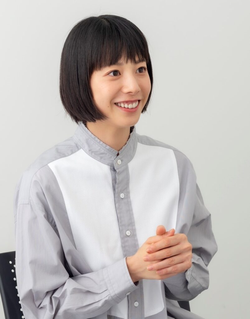 女優のインタビュー写真 宣材写真のポートフォリオ